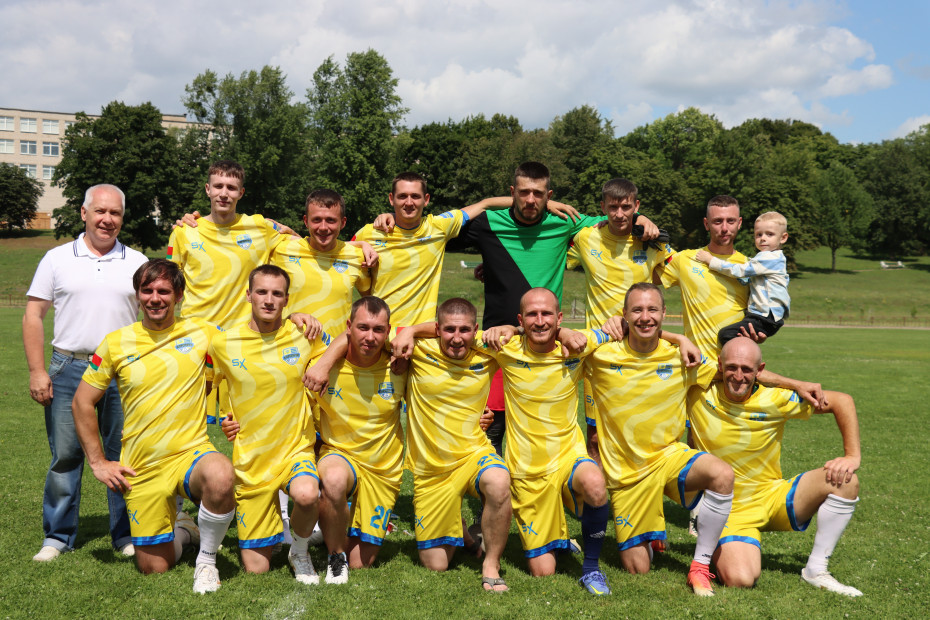 Матч кубка Гродненской области по футболу между командами «Кореличи» и «Ивье»