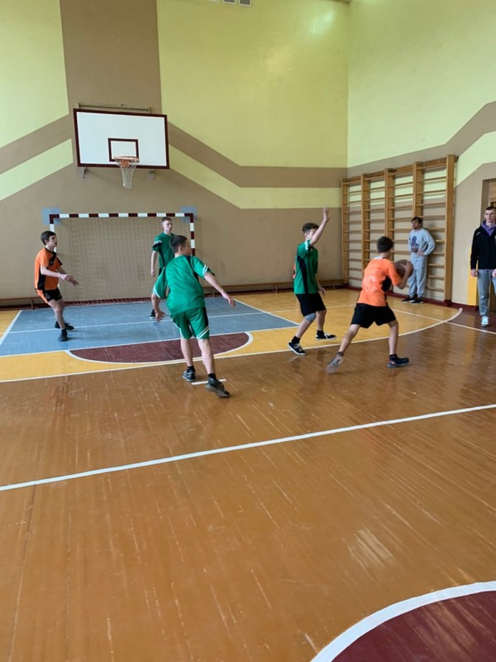 В Кореличском районе прошли соревнования по баскетболу
